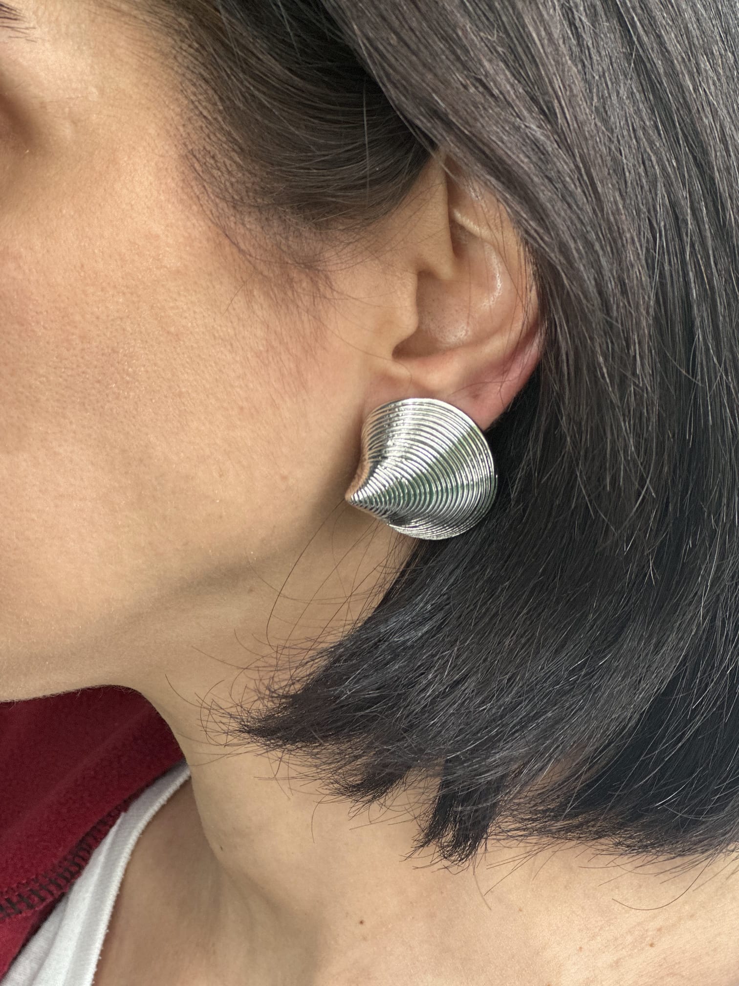 316L ÇELİK MİDYE KÜPE