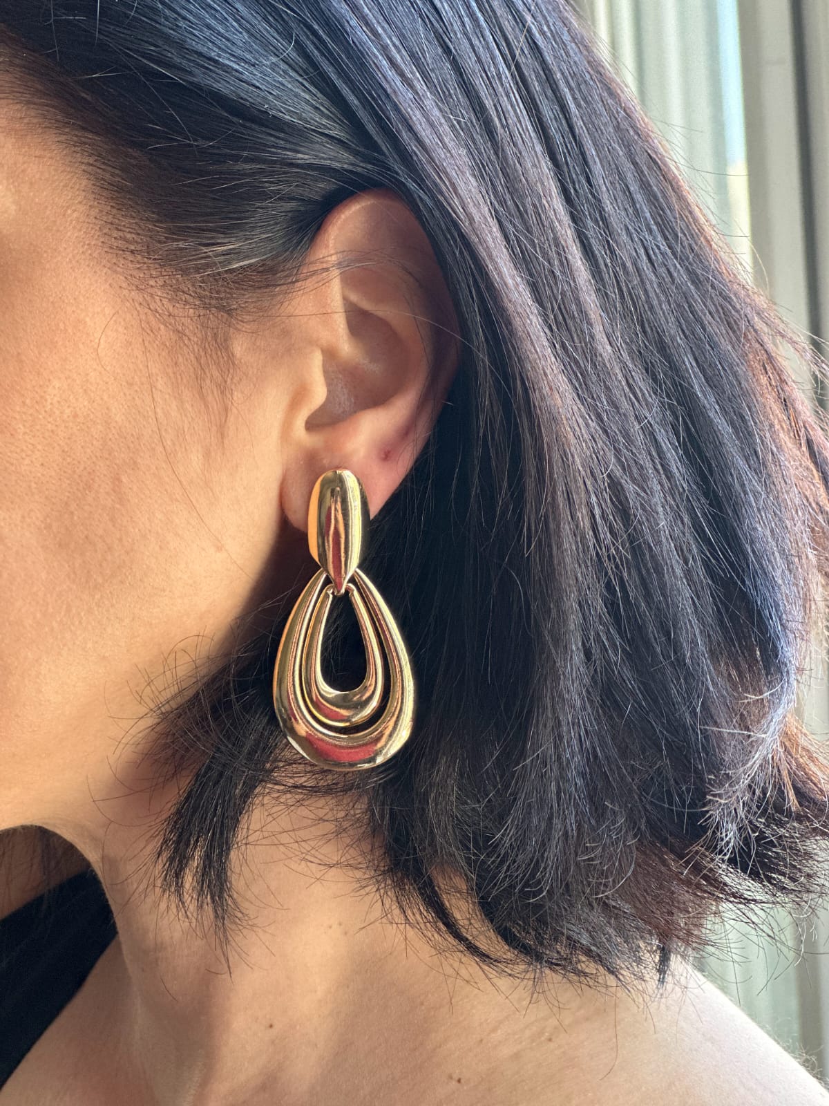 316L ÇELİK KÜPE  İÇİÇE SARKAÇ